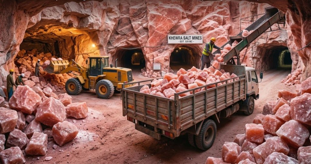 where is himalayan pink salt mine